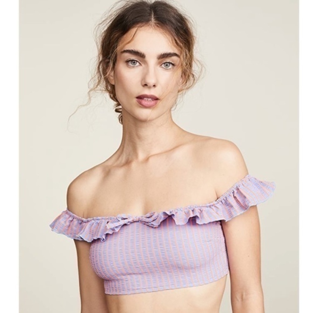 Solid Striped the Paloma top